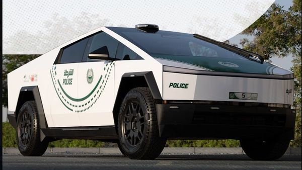 Tesla Cybertruck Display at Dubai Mall