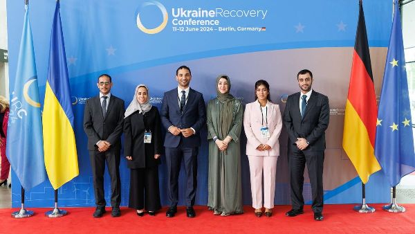 UAE Supports Ukraine in Berlin UAE Supports Ukraine in Berlin