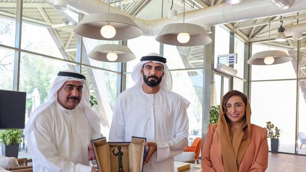 UAE Minister Visits Historic Sharjah Site