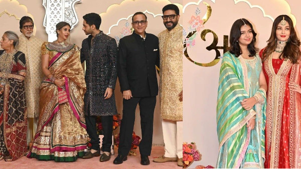 Abhishek-Aishwarya Together at Wedding Abhishek-Aishwarya Together at Wedding