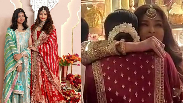 Aishwarya's Heartfelt Hug with Deepika Aishwarya's Heartfelt Hug with Deepika