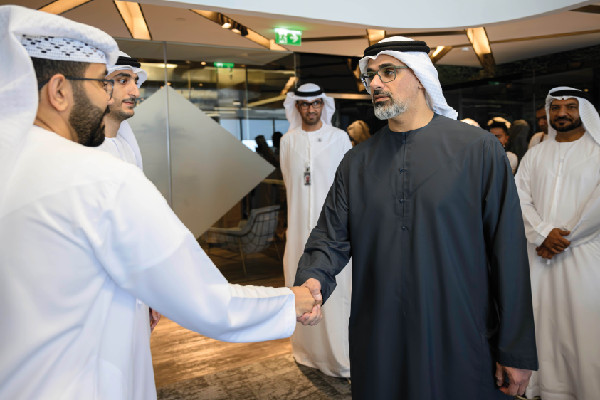 Sheikh Khaled Visits ADNOC Office