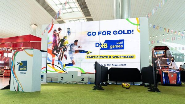 DXB Games  Sport  amp amp  Joy at Dubai Airport