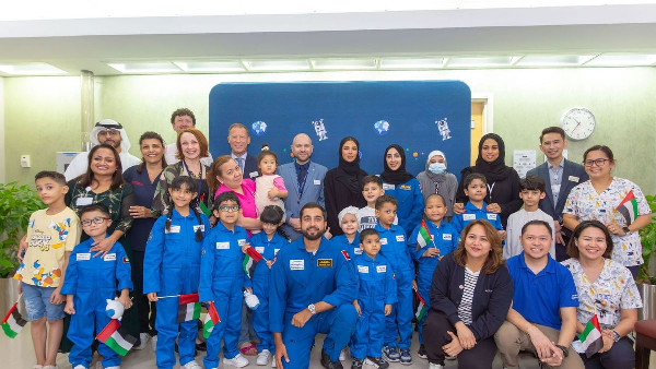 Astronauts Inspire Young Cancer Patients Astronauts Inspire Young Cancer Patients