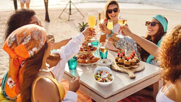 Group Brunch at Nova Maldives