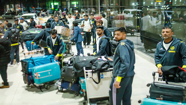 India Team Lands for Zimbabwe T20Is India Team Lands for Zimbabwe T20Is