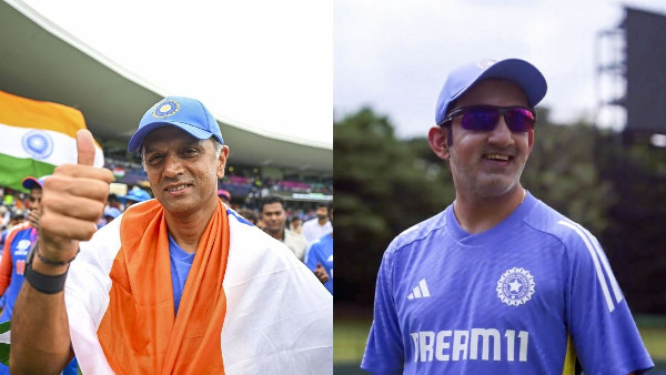 Dravid Welcomes New Coach Gambhir Dravid Welcomes New Coach Gambhir
