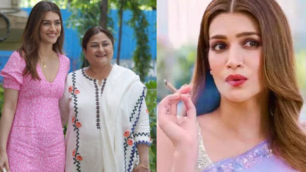Kriti Sanon Smoking Row: Mother's Tweet Viral Kriti Sanon Smoking Row: Mother's Tweet Viral