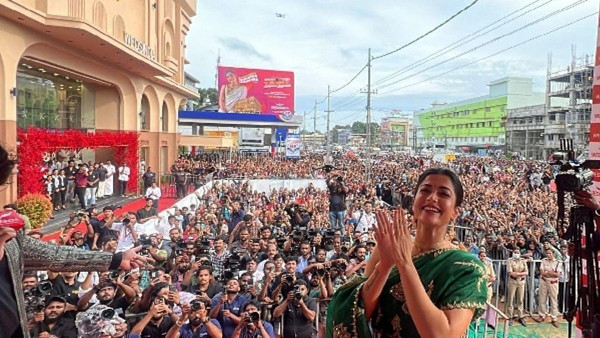Rashmika's Charm Lights Up Kerala Rashmika's Charm Lights Up Kerala