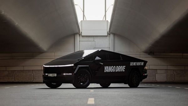 Rent Tesla Cybertruck in UAE