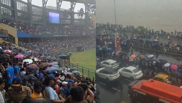 Team India Parade Delayed by Rain Team India Parade Delayed by Rain