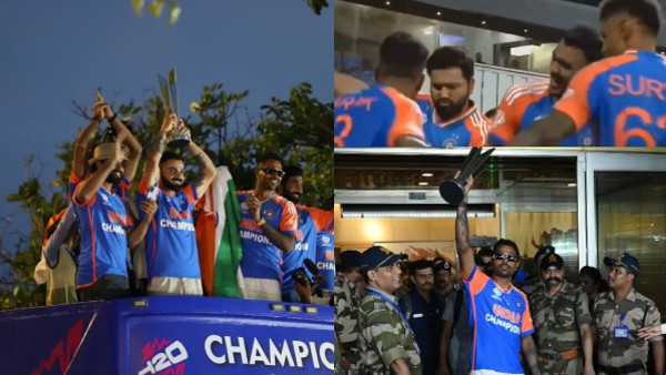 India's T20 Victory Parade Highlights India's T20 Victory Parade Highlights