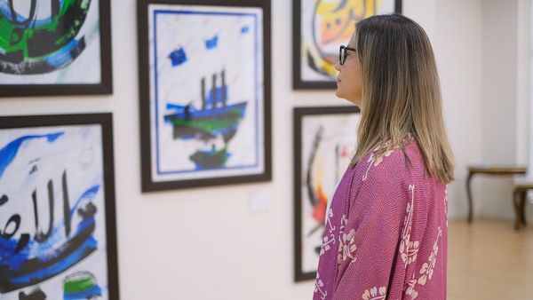 Arab Art Meets Coffee in Dubai