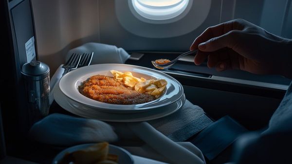 Luxury Caviar Service in Qatar Airways