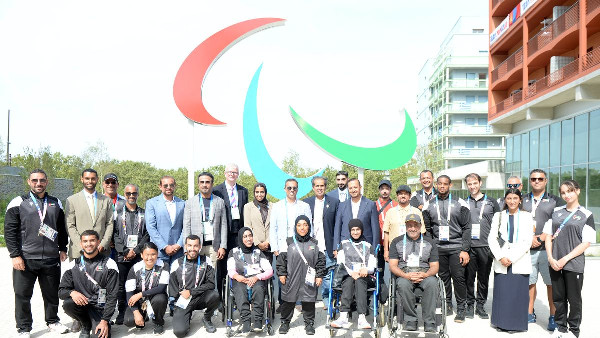 UAE Minister Cheers Paralympic Team UAE Minister Cheers Paralympic Team
