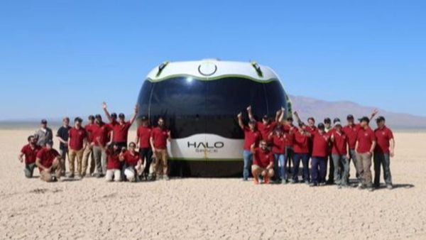 Space Balloon Launch in Saudi Arabia