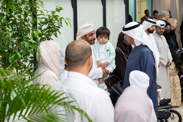 Sheikh Mohamed Visits Children's National Hospital