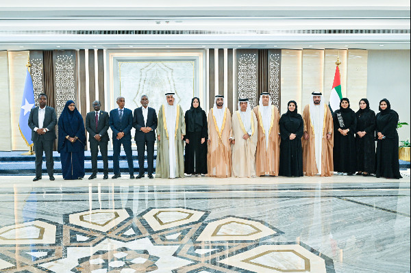 Saqr Ghobash Meets Somalia's Senate President