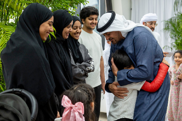 UAE President Visits Children's Hospital in Washington