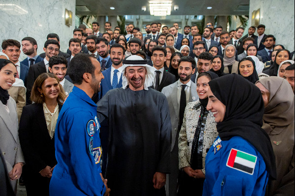 Engagement with Emirati Students and Astronauts