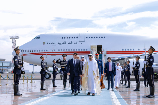 Hamdan bin Mohammed Visits Uzbekistan
