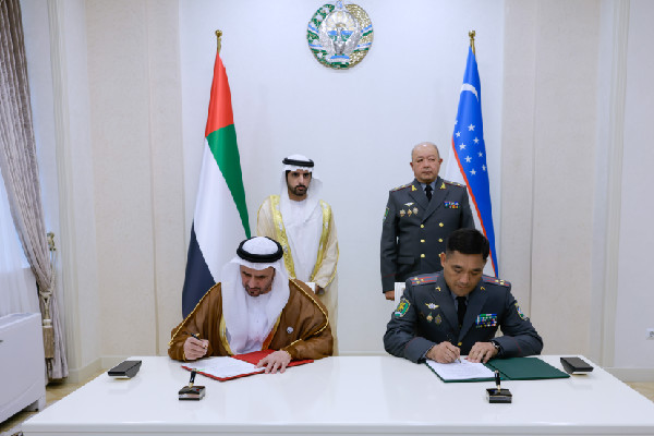 UAE and Uzbekistan Discuss Defence Cooperation