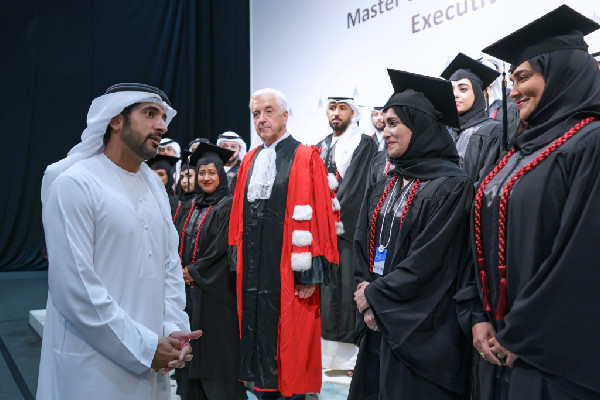 Dubai Crown Prince at Law Graduation