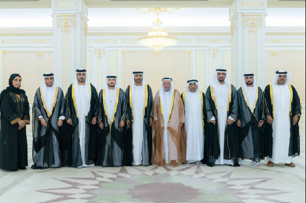 Sharjah Ruler at Council Oath Ceremony