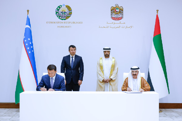 UAE-Uzbekistan Agreements Signed in Tashkent