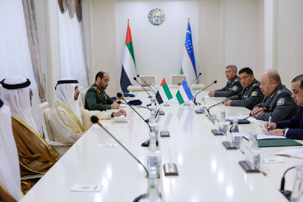 UAE and Uzbekistan Discuss Defence Cooperation