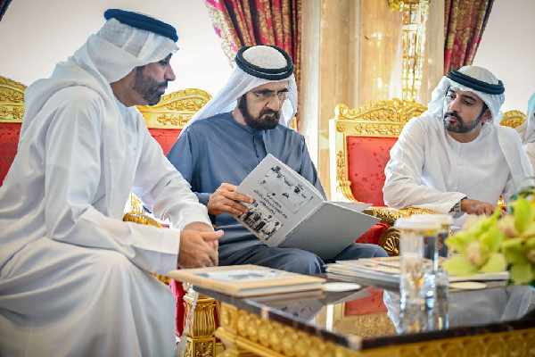 Mohammed bin Rashid Meets HSBC Chairman