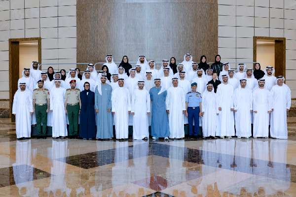 Hamdan and Abdullah Discuss UAE's Global Vision