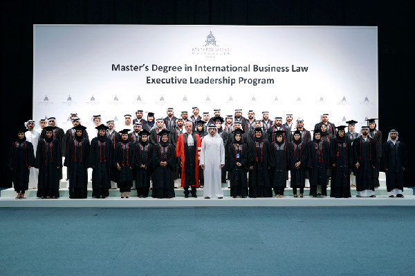 Dubai Crown Prince at Law Graduation