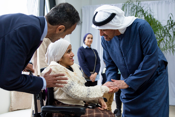UAE President Visits Children's Hospital in Washington