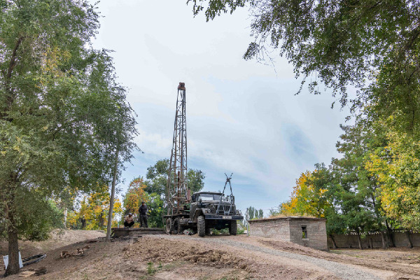 Foundation Laid for Clinic and Water Network in Kyrgyzstan