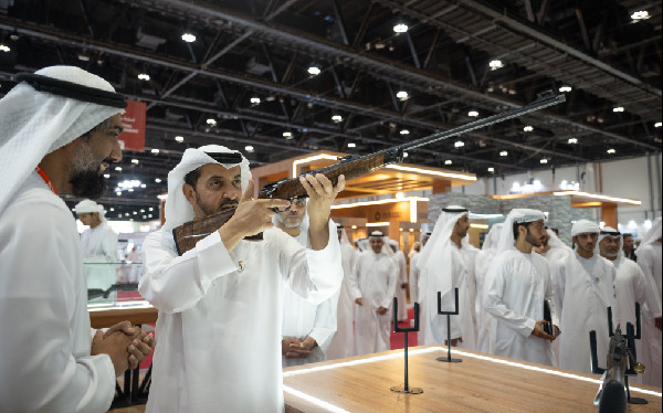 Sheikh Hamdan at ADIHEX 2023