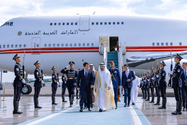 Hamdan bin Mohammed Visits Uzbekistan