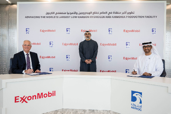 ADNOC, ExxonMobil's Low-Carbon Hydrogen Venture ADNOC, ExxonMobil's Low-Carbon Hydrogen Venture