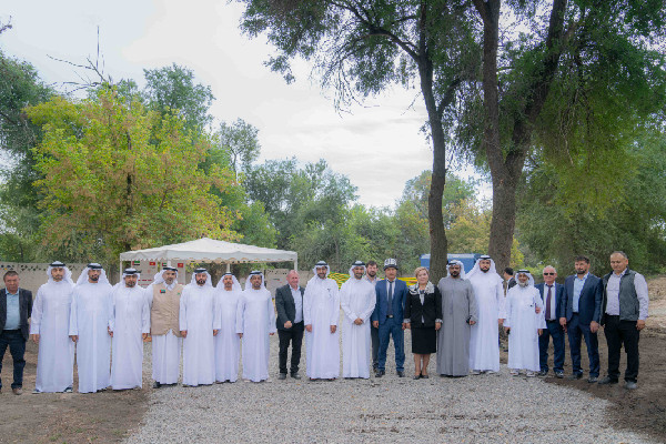 Foundation Laid for Clinic and Water Network in Kyrgyzstan