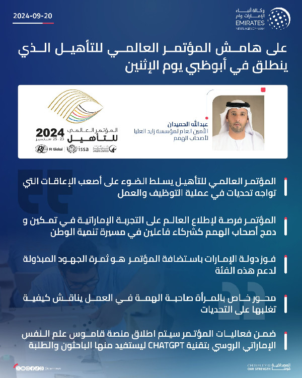 WCR 2024: Employment Challenges for People of Determination