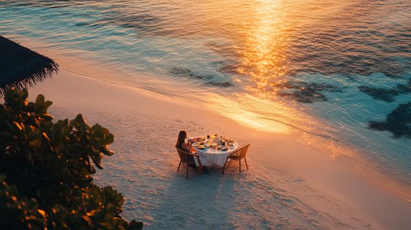 Why would anyone travel alone to the Maldives