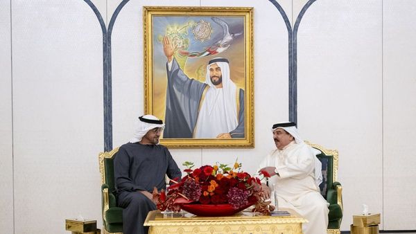 UAE and Bahrain Leaders Meet UAE and Bahrain Leaders Meet