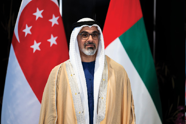 MoU Exchange Between Abu Dhabi and Singapore Leaders