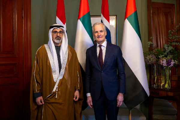UAE and Norway Leaders Discuss Cooperation
