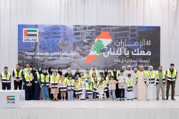 UAE Collects 100 Tons of Relief for Lebanon