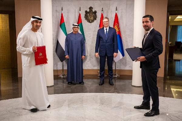 UAE and Serbia Sign Economic Partnership Agreement