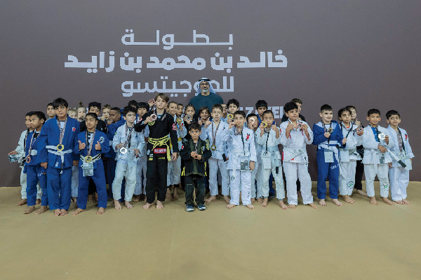 Khaled bin Mohamed bin Zayed at Jiu-Jitsu Championship