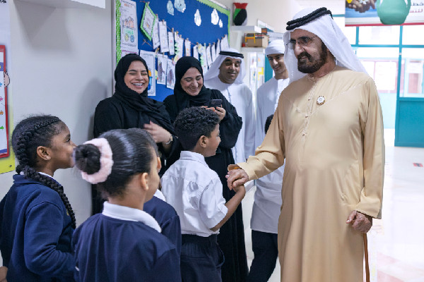 Sheikh Mohammed Visits Best School Award Winner
