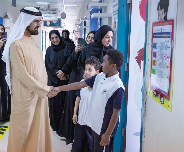 Schools Shape Future Generations, Says Mohammed bin Rashid
