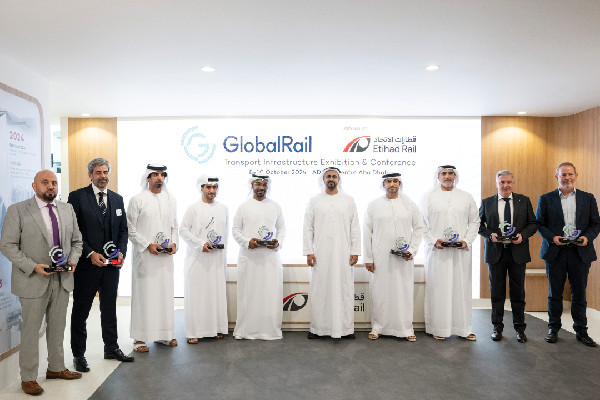 Theyab bin Mohamed bin Zayed at Global Rail 2024